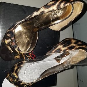 Leopard Heels